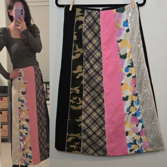 aubruino Dresses & Skirts - AUBRUINO Upcycled Skirt Medium NWT